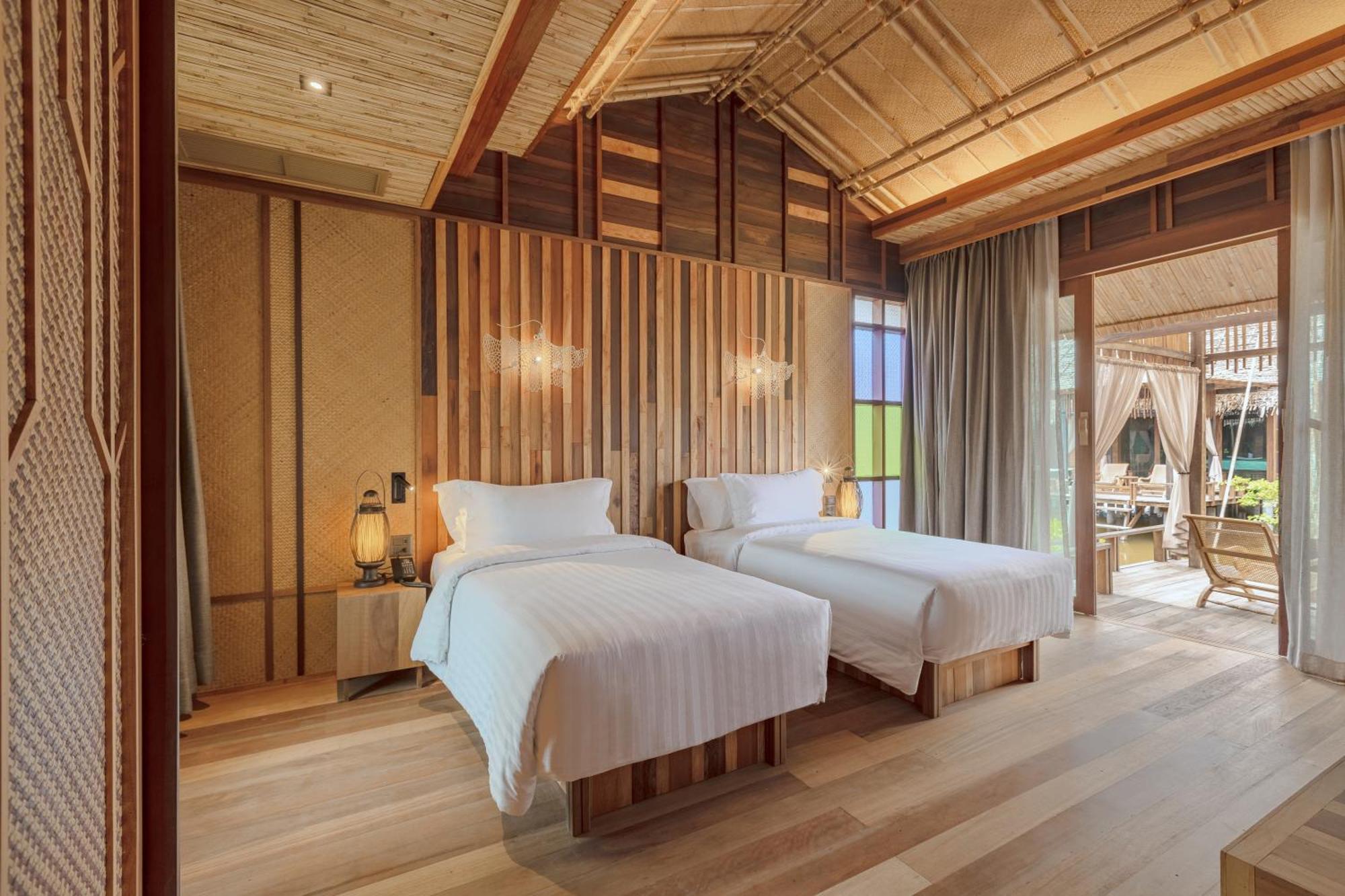 Familiesuite in Watervilla met Gratis Shuttleservice naar Ao Nang Beach/Railay Beach