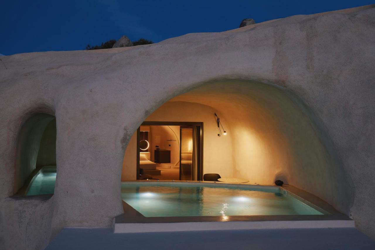 Suite Grotte Elysium avec Bain à Remous Privé - Vue sur Caldeira