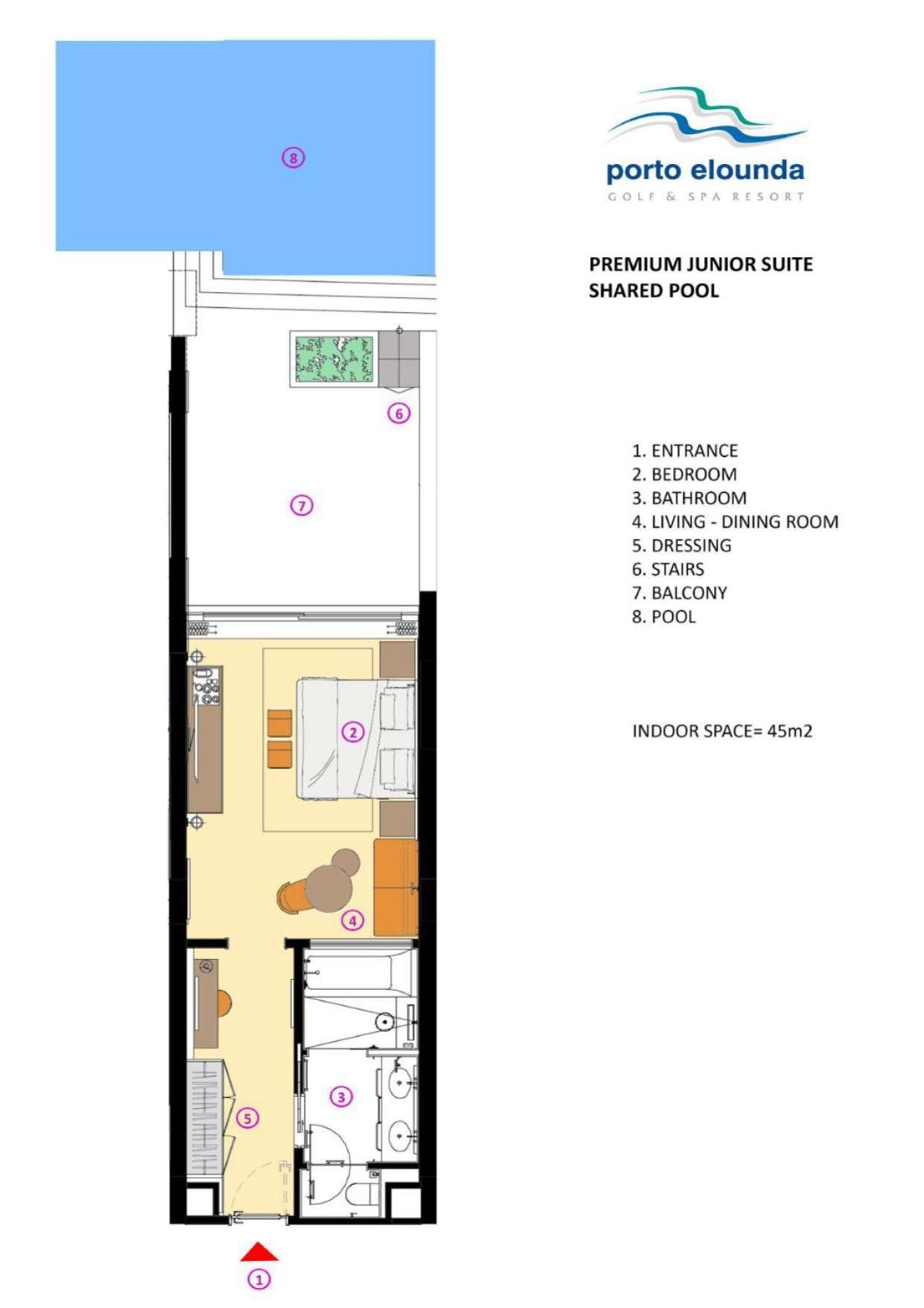 Premium Junior Suite Shared Pool