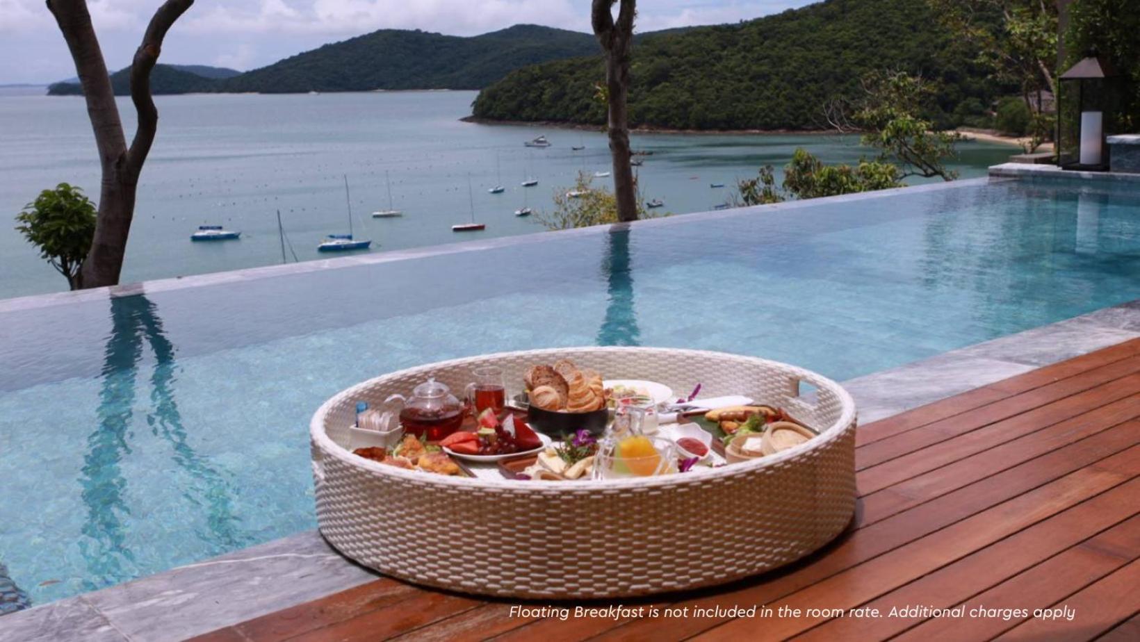 Four-Bedroom King Suite with Ocean View and Infinity Pool - Hilltop Cliff