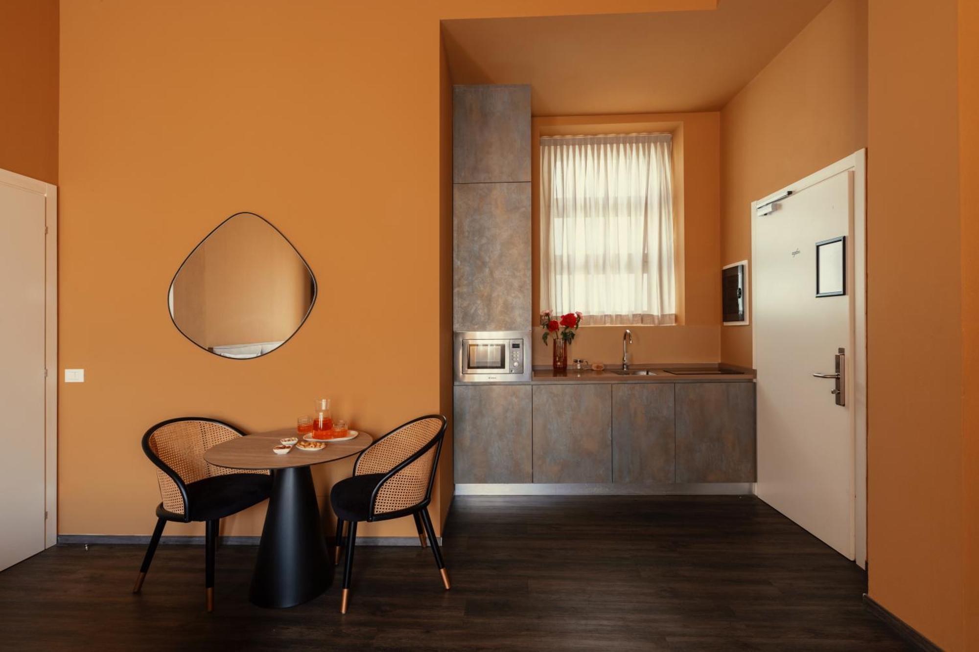 Spacious Studio Kitchen