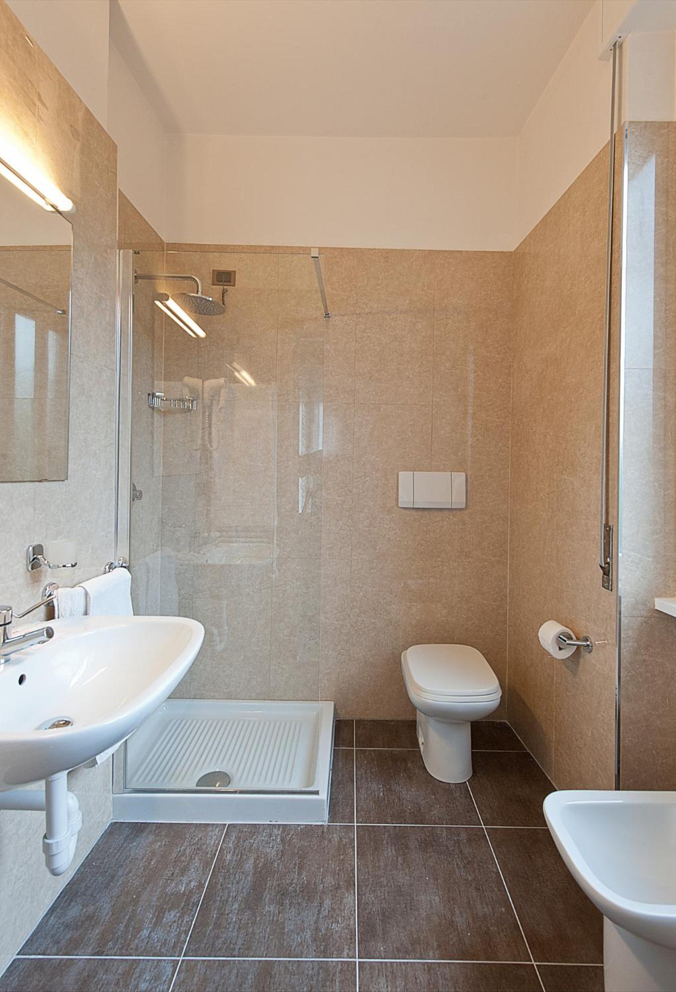 Tweepersoonskamer met 1 of 2 Bedden en Balkon