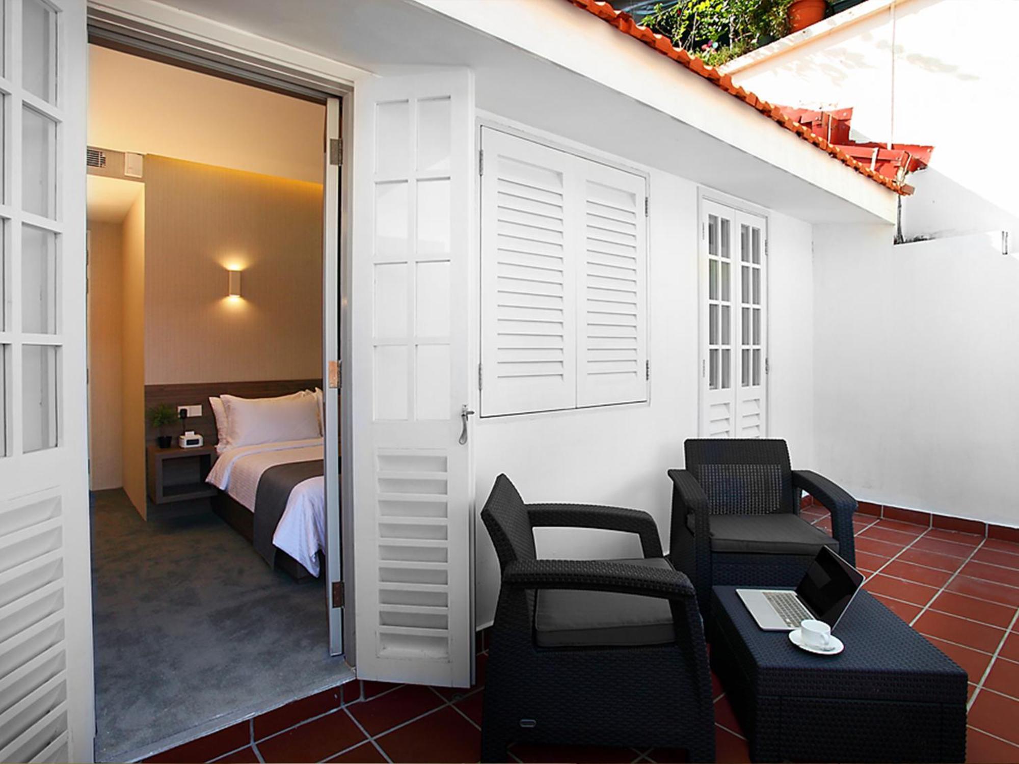 Quarto Duplo com Varanda