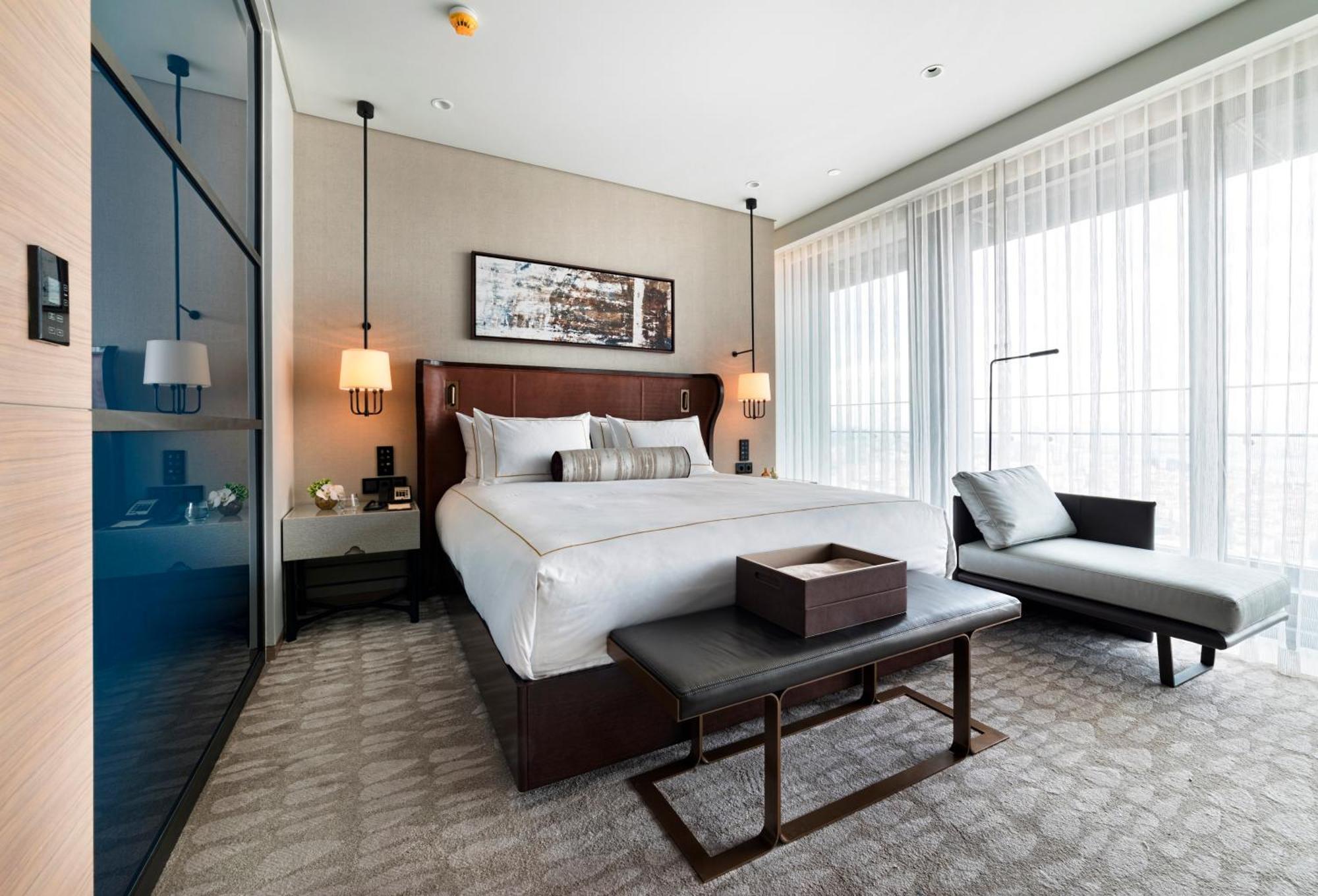 Suite con 1 Camera da Letto, Balcone, Vista Mare e Accesso Lounge