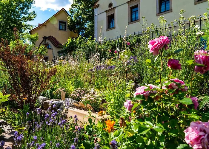 Landhotel Gut Wildberg mit Badeteich und großem Garten