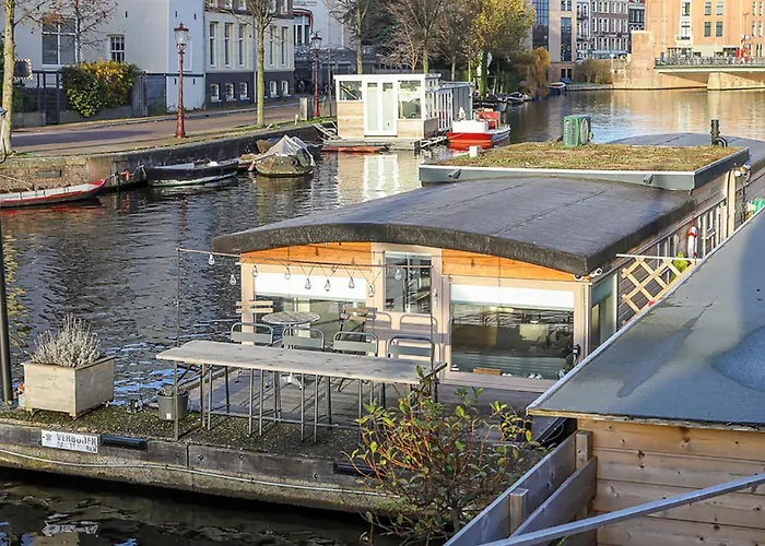 Houseboat Next To Amstel