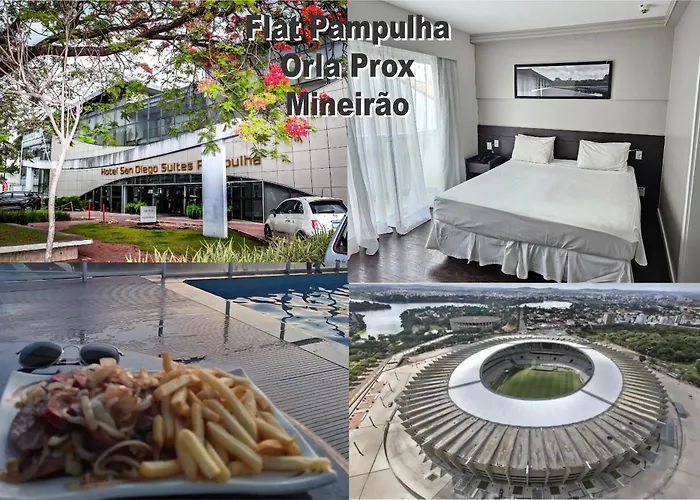 Flat Pampulha orla prox Mineirão