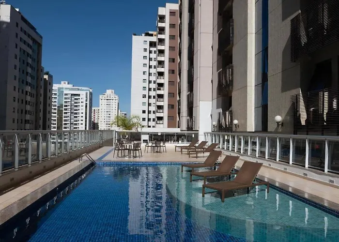 Flat localizado no Hotel S4 - Águas Claras - Brasília