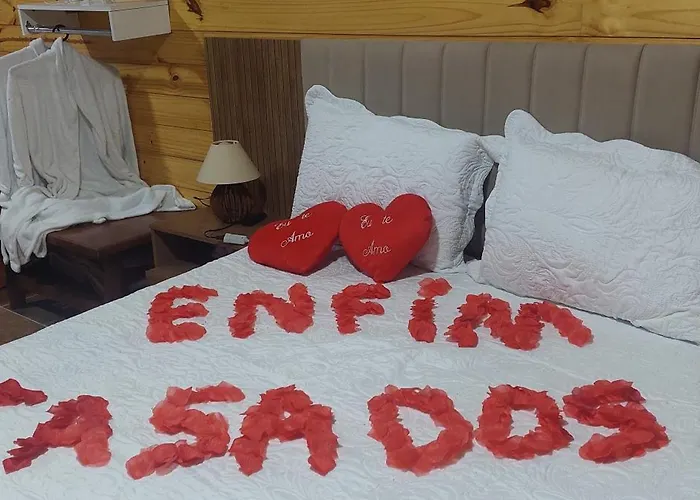 Chale com hidromassagem Casa Papai Noel