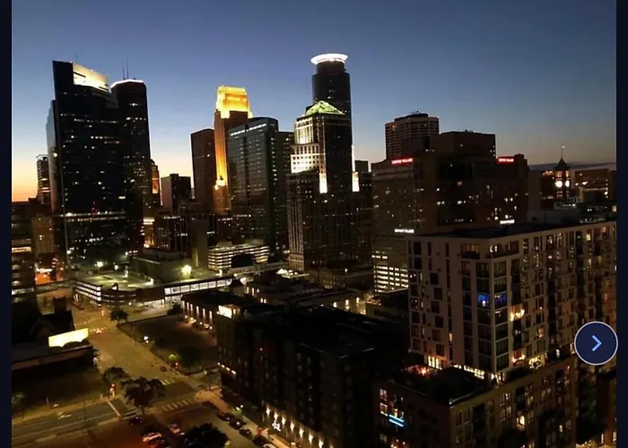 Luxury Skyline View Of Minneapolis