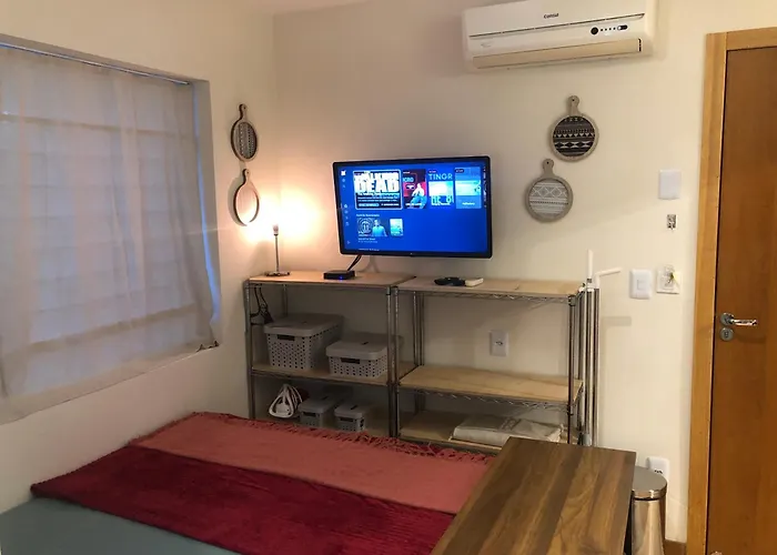 Quarto equipado Centro Balneário Camboriú