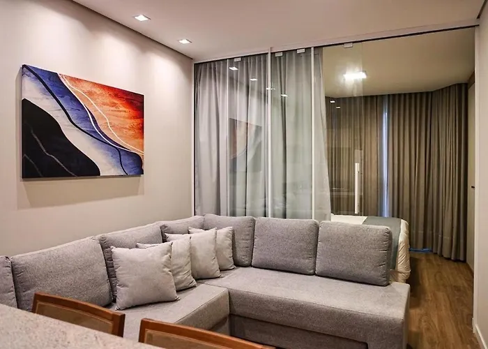 Novo Studio 506 - Hidro, Lareira e Piscina Quente