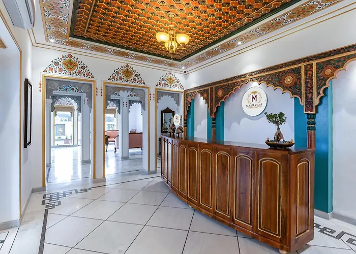 Maan Vilas Swimming Pool Boutique Hotel In Udaipur