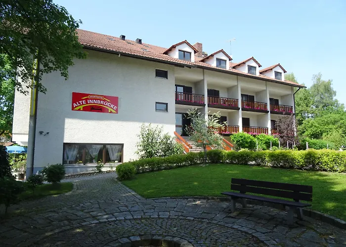 Apparthotel Alte Innbrücke-24Std-Self-Check in-Haustiere Willkommen