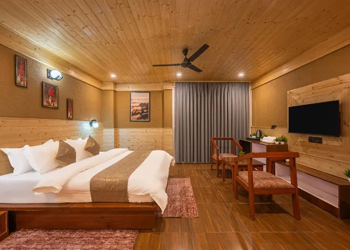 The Charvi Retreat Kufri I Vacations I Conference I Mice I Family Events I Open Air Terrace I Sky Bonfire I Wooden Rooms With Pvt Balconies I Kufri By Exotic Stays