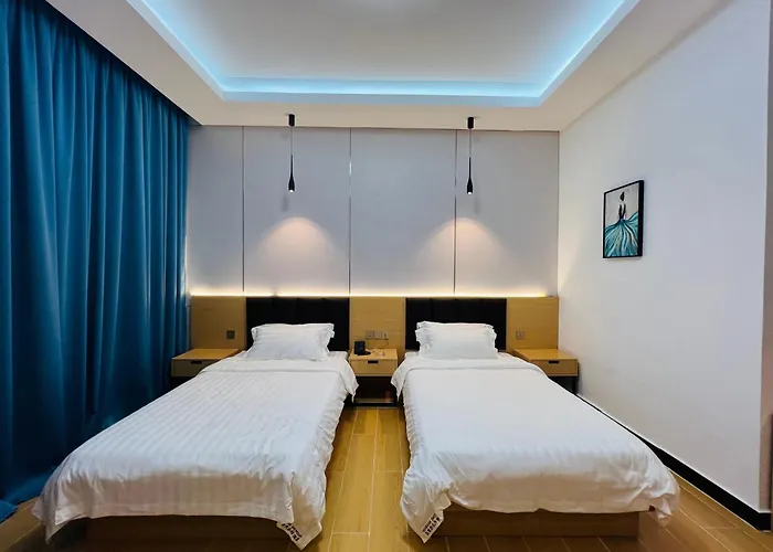 Times Mansion Hotel - Single size twin bed