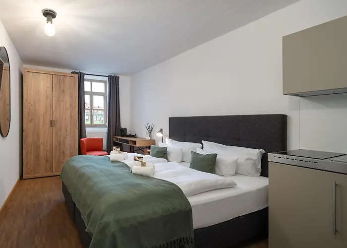 dreamcation Altstadthotel Regensburg, Mikro Apartments mit Küche