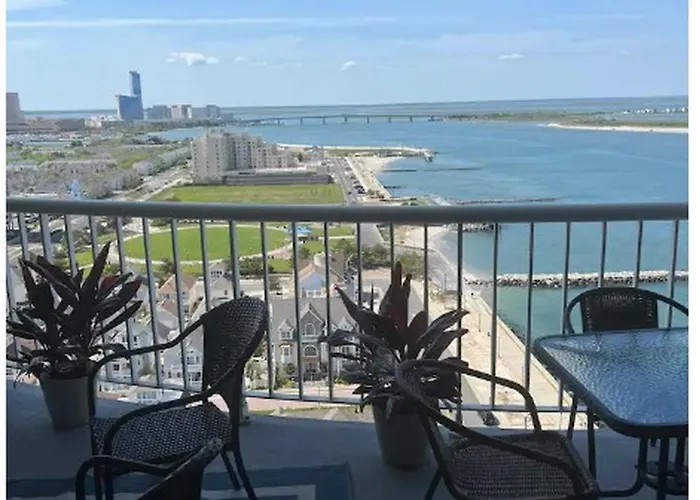 Serenity Escapes Waterfront Atlantic City Condo With Balcony & Free Parking