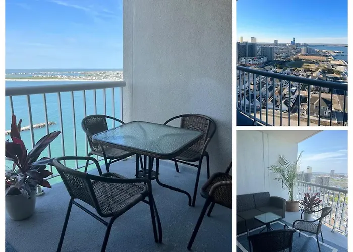 Serenity Escapes Waterfront Atlantic City Condo With Balcony & Free Parking