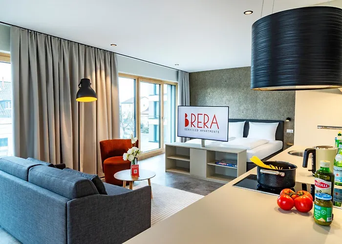 MyFlats Studio Apartements-klimatisiert-nahe Ravensburger Spiele-kostenfreie TG-Plätze
