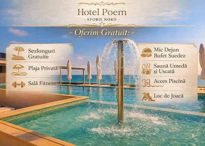 Hotel Poem Eforie Nord - Roof Top Pool & Panoramic Sea View