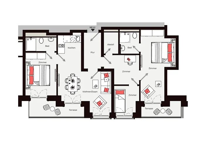 Gezeiten Suites Büsum