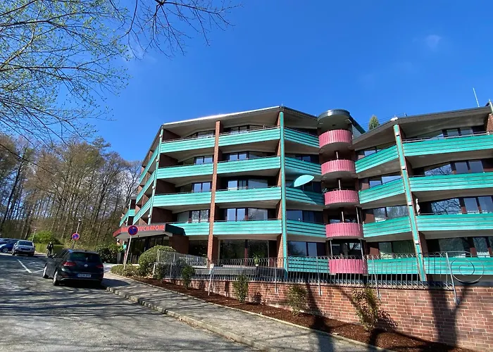 Apart-Hotelzimmer mit Bergblick in Bad Essen