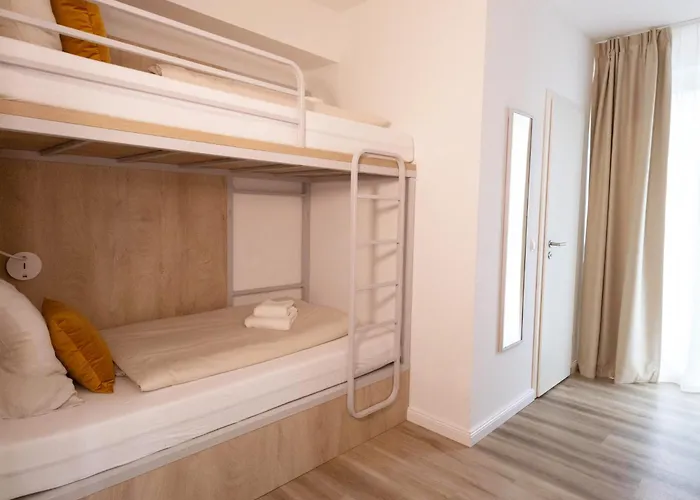 Fairschlafen Boutique Hostel Etagenbett Kömbüse 0-05, Sauna, Fitness