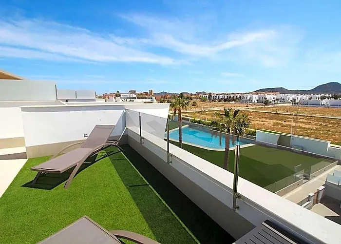 Three Bedroom Seaside Penthouse In Mar De Cristal
