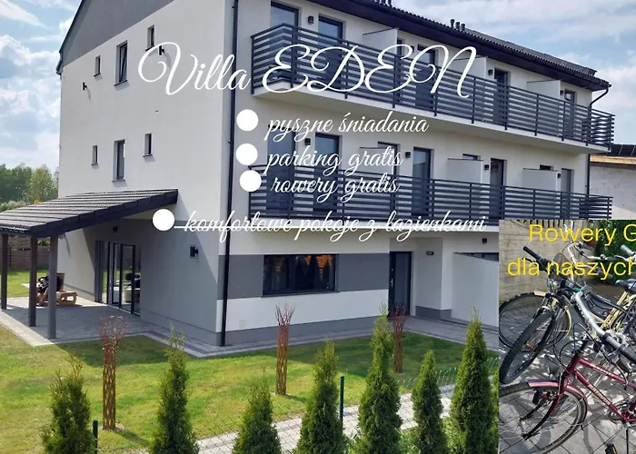 Villa Eden Ustka- Cenisz Sobie Cisze I Blogi Spokoj, Wypoczynek Tylko Dla Doroslych, Pokoje Z Balkonami I Tarasami,Parking W Cenie !