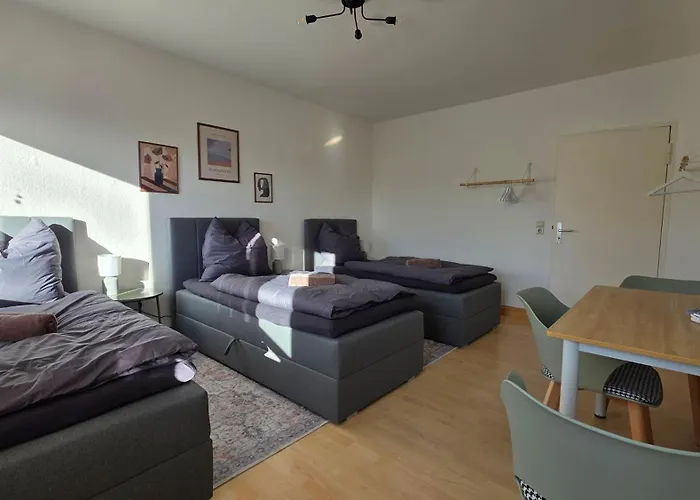 Monteurunterkunft Bamberg Zentrum - WLAN, Balkon, Waschmaschine