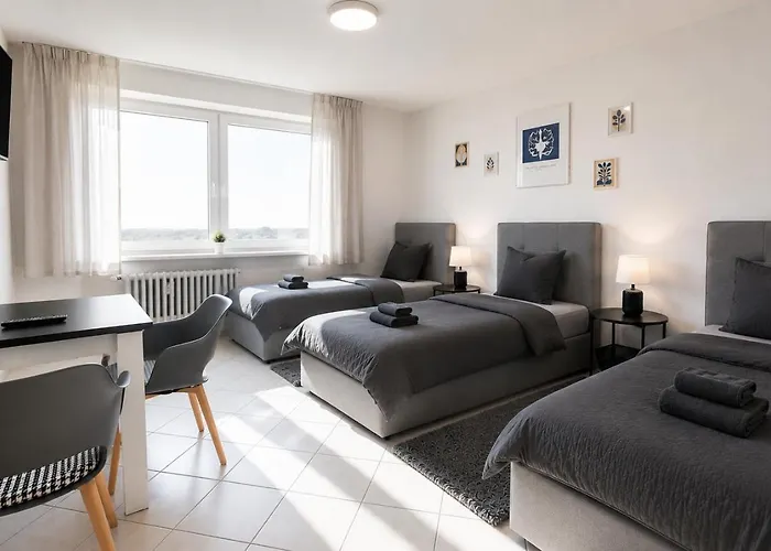 Monteurunterkunft Bamberg Zentrum - WLAN, Balkon, Waschmaschine