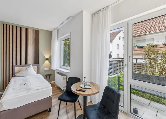 NEU Apart-Hotel Kraut 24-7 Check In Nähe Messe-Airport