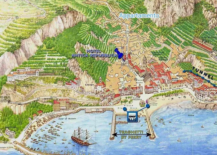 Aparthotel Antica Repubblica In The Historical Center 2 Minutes Away,100Mt From The Sea